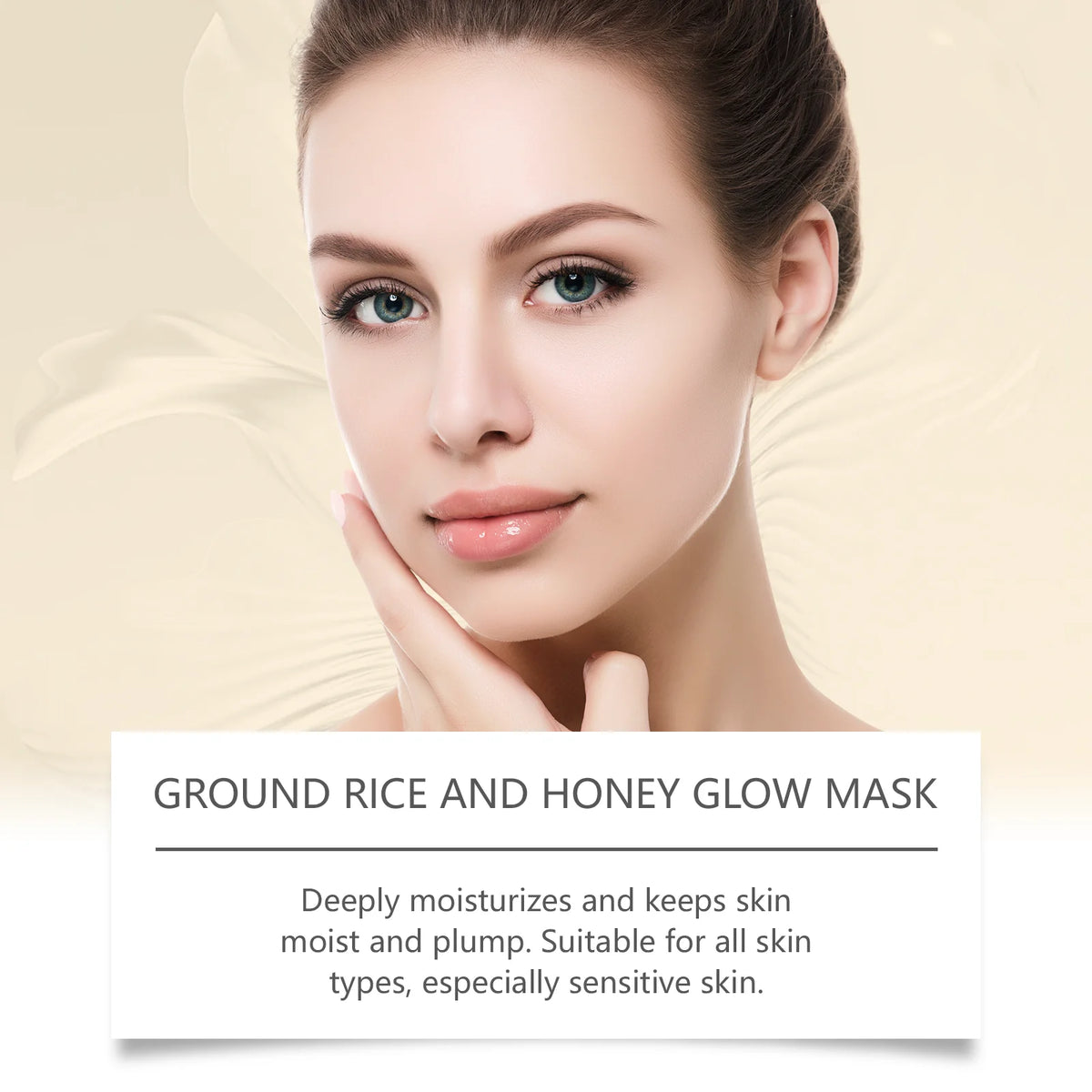 Hoygi Rice Raw Pulp Face Mask – Hydrating & Brightening Hydrating Face Mask Qst