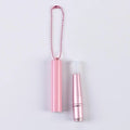 Mini Silicone Lip & Concealer Brush with Protective Cover Makeup Brush Applicator Qme Pink