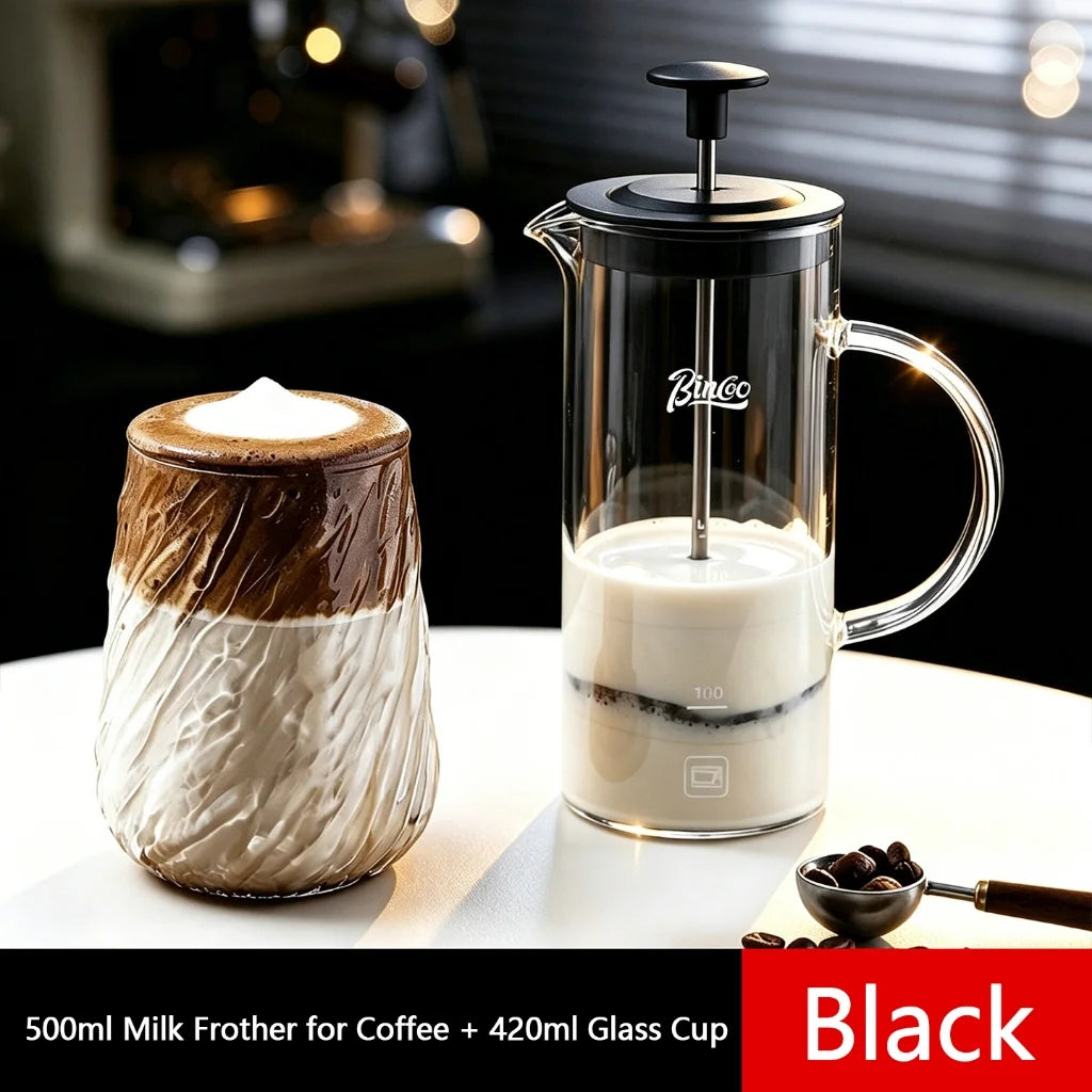 BINCOO Crackle Glaze Ceramic Espresso Cup 160ml – Shot & Milk Jug Ceramic Espresso Cup Qst Black cup B 550ml