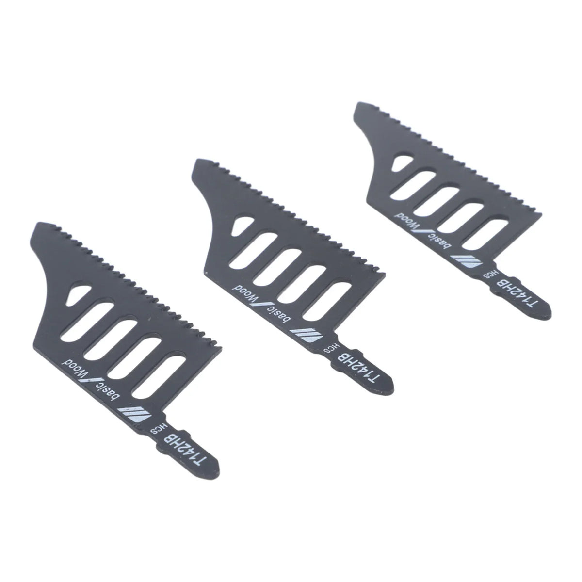 T142HB Curve Jigsaw Blade T-Shank Flush Cut Wood Plywood Jigsaw Blade Qme 3pcs