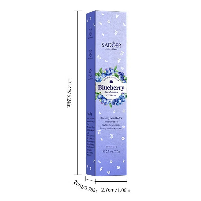 Blueberry Eye Cream – Moisturizing, Firming & Hydrating Eye Cream Qme