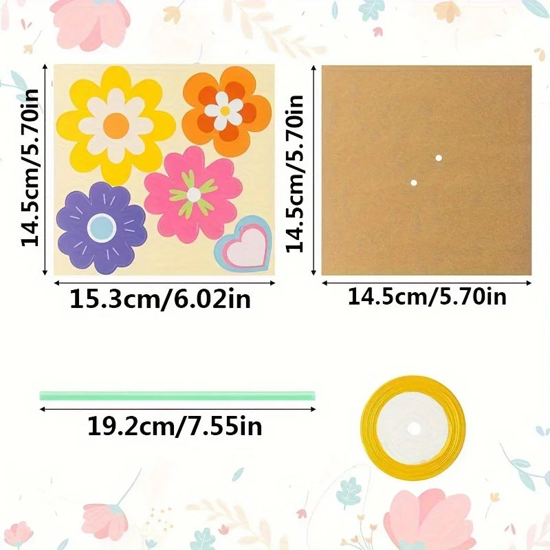 24 Fragrant Flower Greeting Cards – Party & Home Decor Set Greeting Cards Set Qme