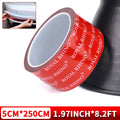 Double Sided Acrylic Foam Tape – Waterproof Heavy Duty Mount Mounting Foam Tape Qme 50mmx250cm