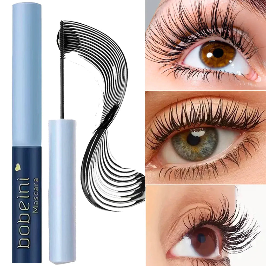 Silk Fiber Curling Mascara – Volumizing, Lengthening, Waterproof Fiber Mascara Qme
