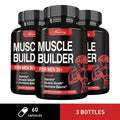 Muscle Builder Supplement – Ginseng & Ashwagandha for Men Muscle Builder Supplement Qst 60 Capsule-3bottles
