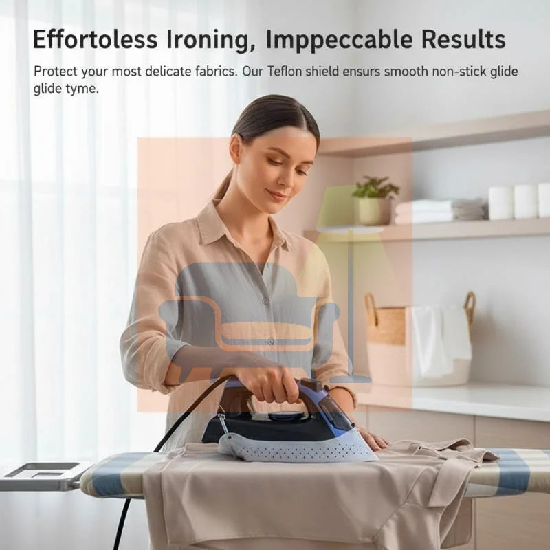 PTFE Ironing Shoe Covers – Heat-Resistant Pressing Pads Iron Soleplate Cover Qme