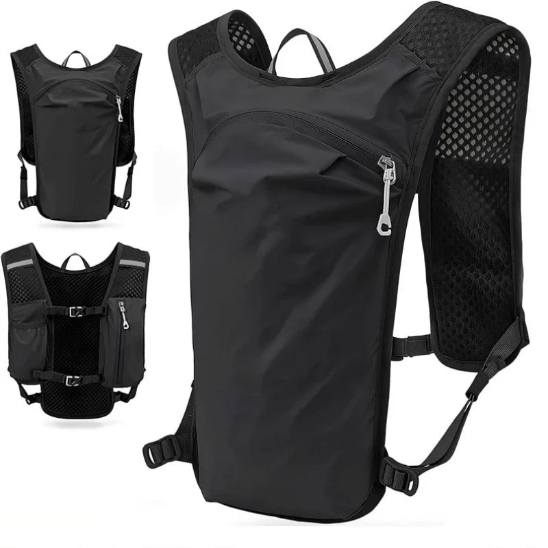 Breathable Cycling Running Hiking Backpack – Sports Vest Pack Sports Vest Backpack Qme
