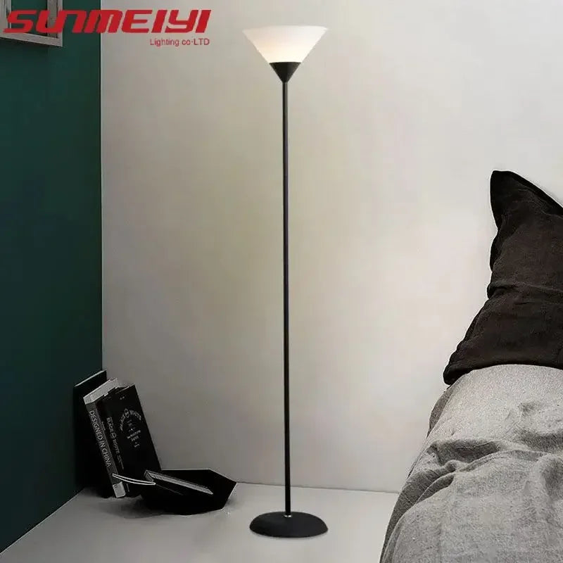 Nordic Minimalist E27 Floor Lamp | Living Room & Bedroom Floor Lamp Qme