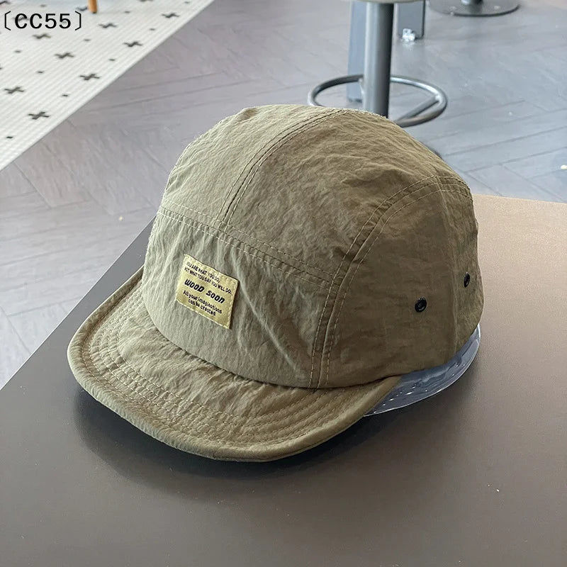 Short Brim Duckbill Cap – Retro Unisex Summer Baseball Hat Baseball Cap Qst