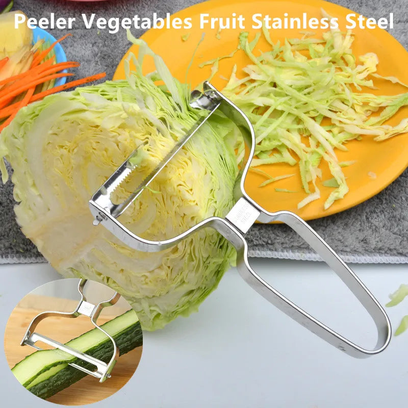 Stainless Steel Vegetable Fruit Peeler Grater & Slicer Vegetable Peeler Grater Qme