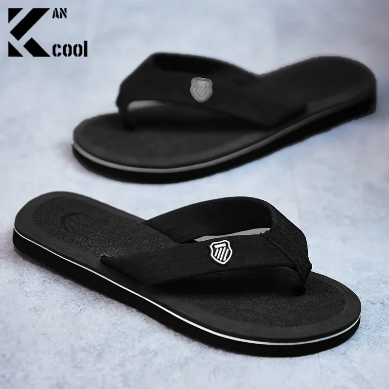 Men's EVA Flip Flops – Breathable Beach & Casual Slippers Men's Flip Flops Qme