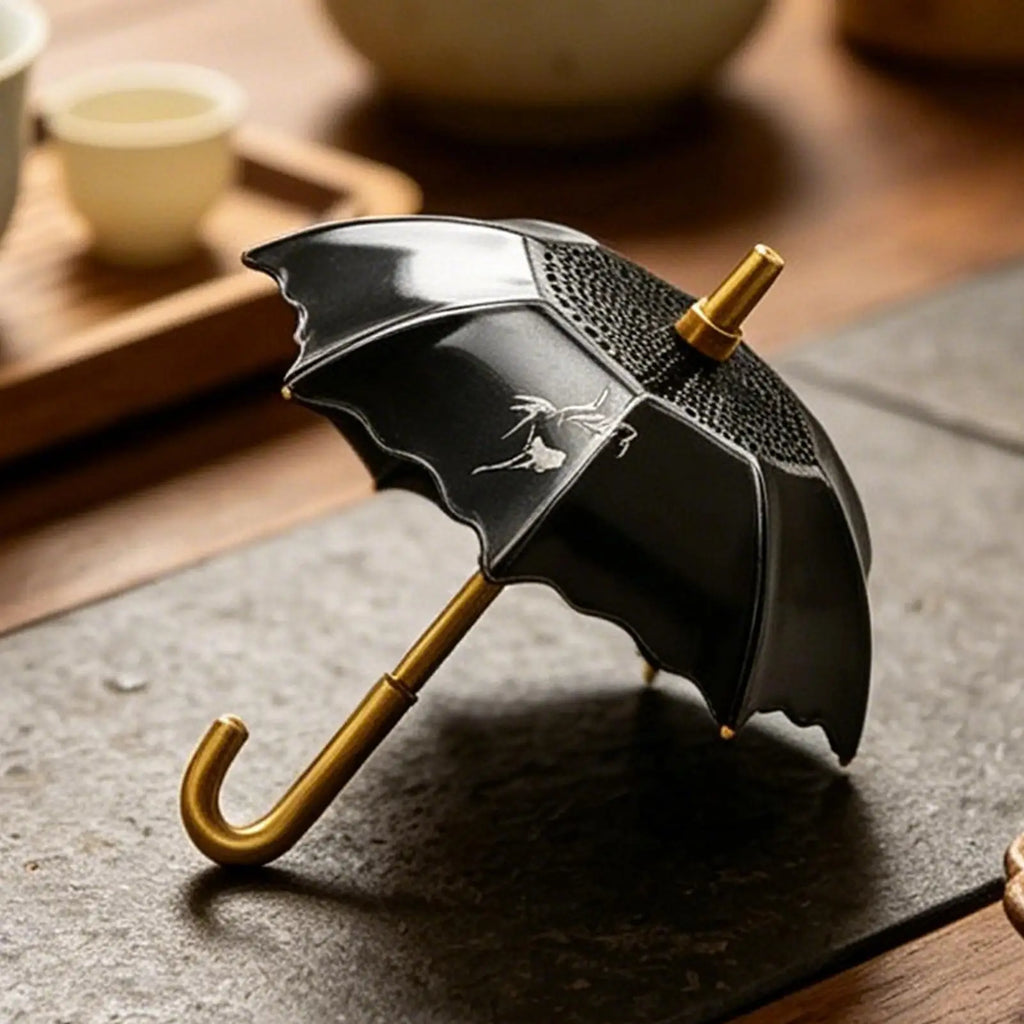 Stainless Steel Loose Leaf Tea Strainer – Umbrella Filter Loose Leaf Tea Strainer Qme