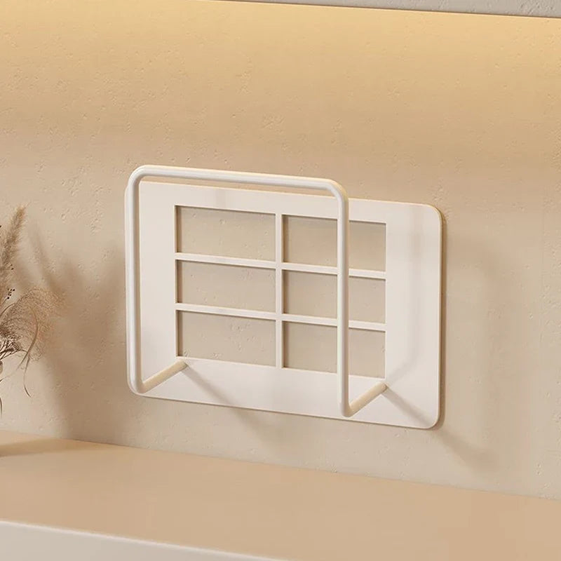 No-Drill Wall-Mounted Router & Set-Top Box Holder Shelf Wall Storage Shelf Qme
