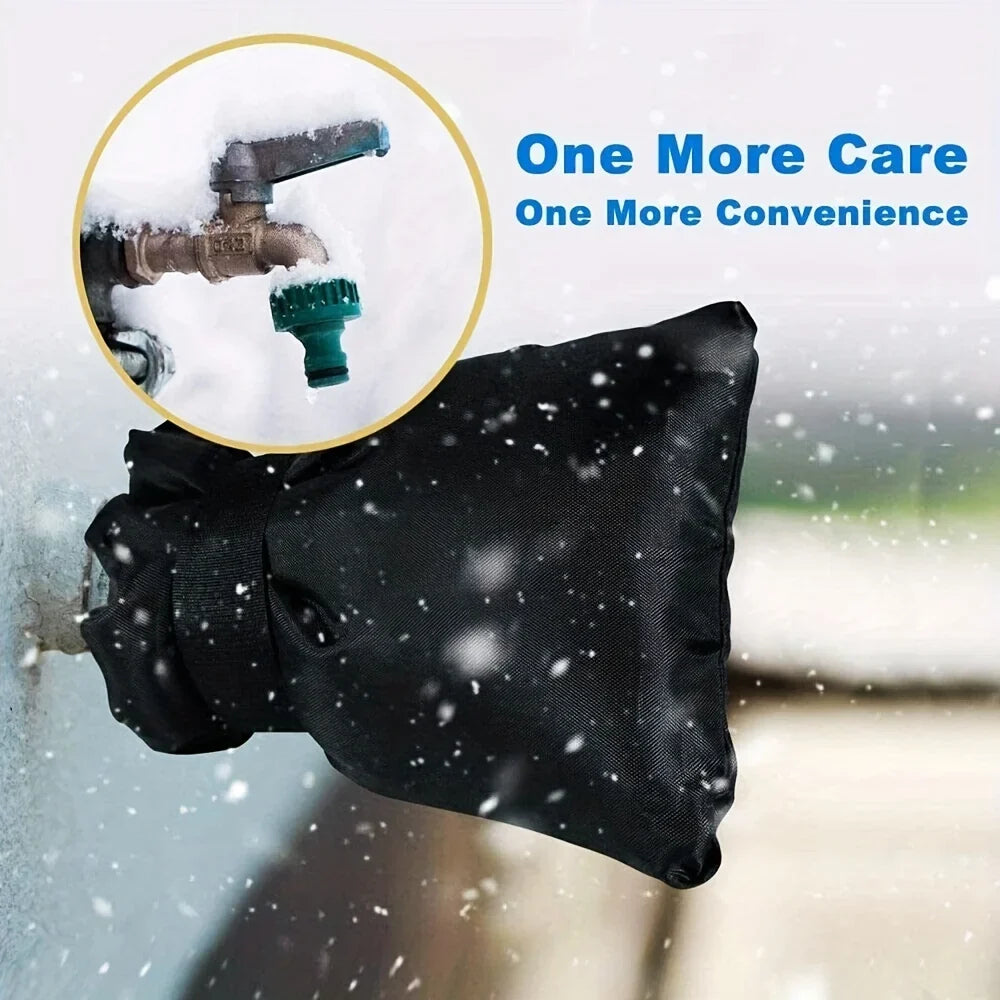 Winter Outdoor Faucet Cover – Waterproof Antifreeze Protection Faucet Cover Qme