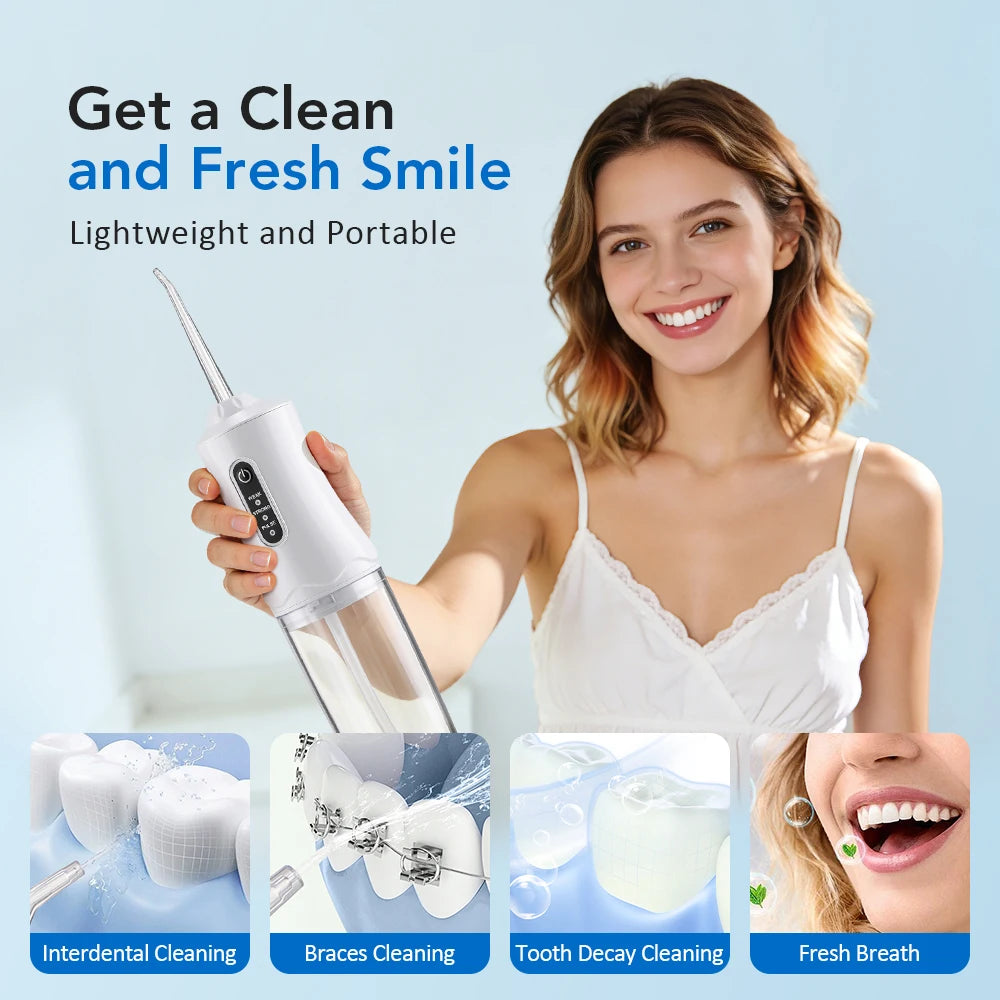 Ms.Dear Portable Water Flosser | 3-Mode Oral Irrigator Oral Irrigator Qst