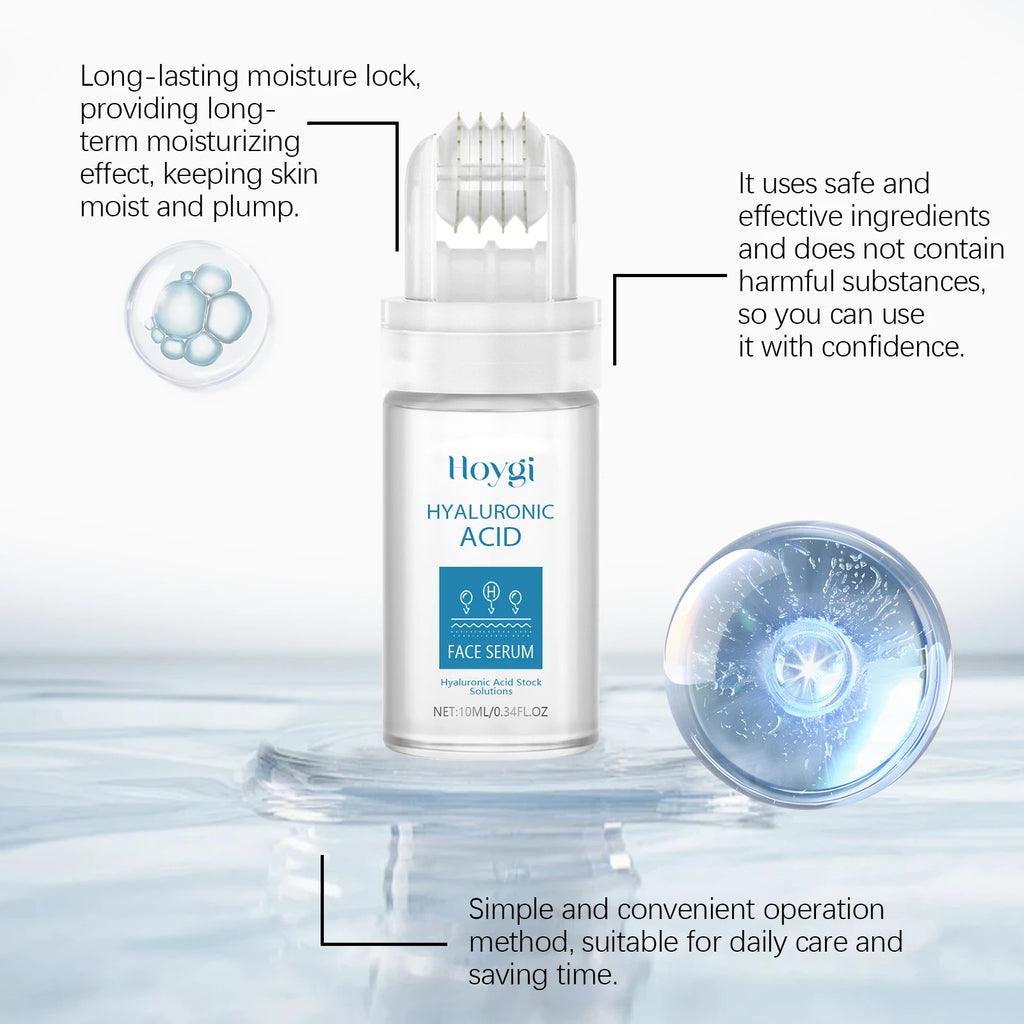 Hoygi Hyaluronic Acid Face Serum Roller – Deep Moisture & Glow Face Serum Roller Qst