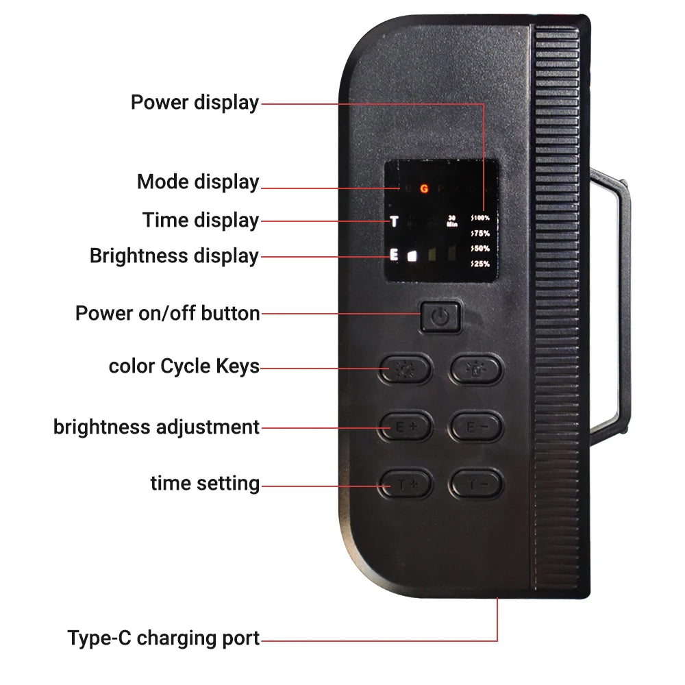 VamsLuna Infrared LED Waist Massage Belt – Heated Back Support Infrared Massage Belt Qst