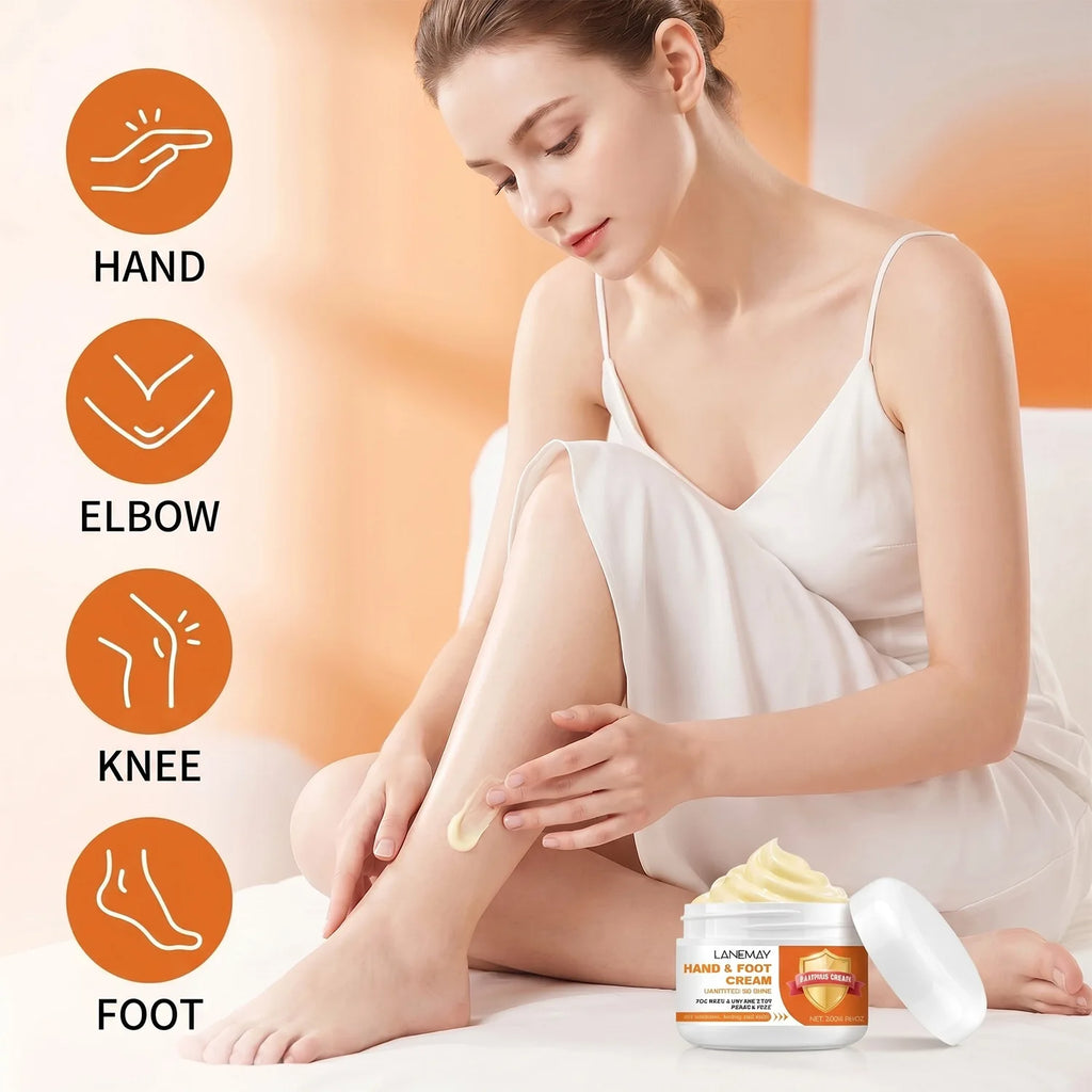 Lanemay Hand & Foot Cream – Honey, Vitamin E & Shea Butter Hand & Foot Cream Qst