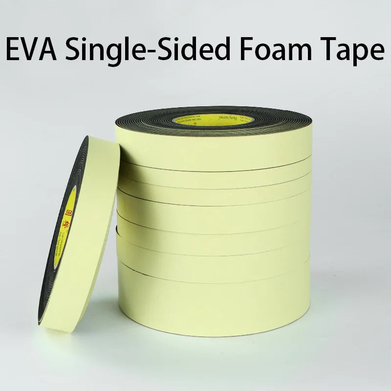 Thickened Rubber Foam Door & Window Sealing Tape | Weatherstrip Foam Weatherstrip Tape Qme