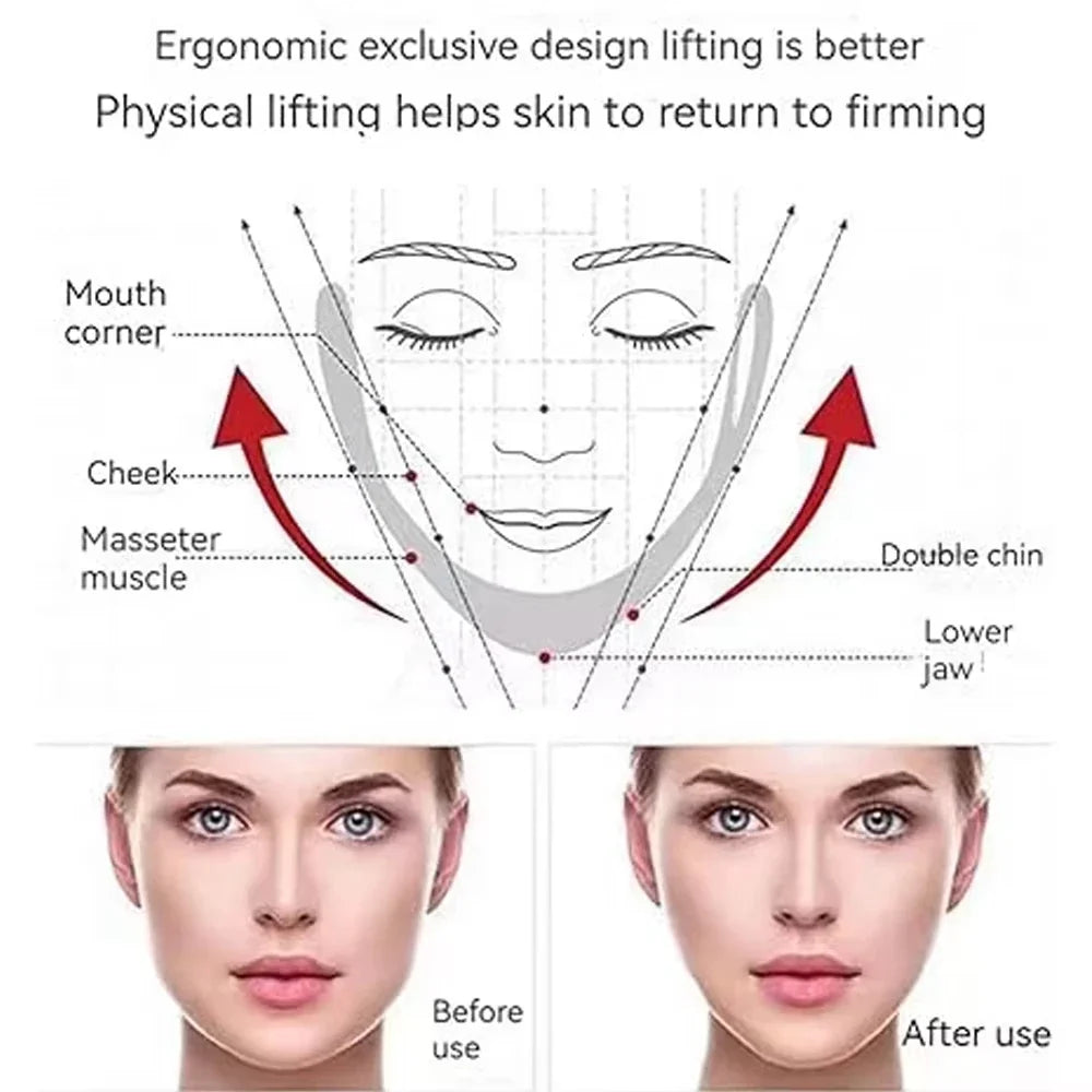 V-Shape Firming Face-Lift Slimming Mask | Chin Contouring Face Contouring Mask Qme
