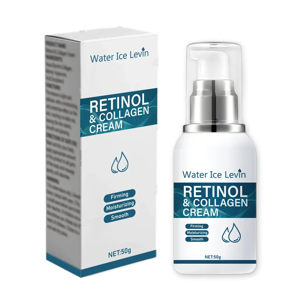 Retinol Collagen Face Cream – Deep Moisturizing & Firming 50g Facial Moisturizer Cream Qme One Box 50g