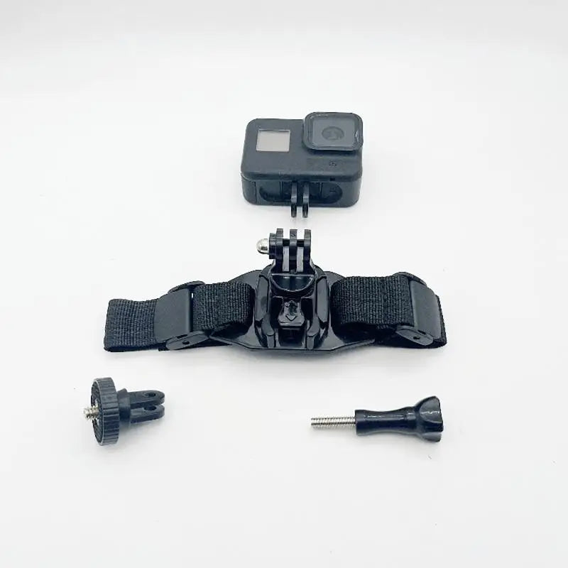 Helmet Strap Mount for Action Camera – First-Person View Belt Action Camera Mount Qme