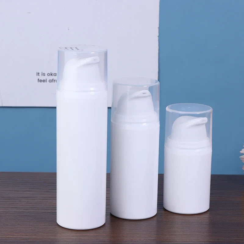 Refillable Airless Pump Bottles – Cream, Lotion & Serum | 15–50ml Airless Pump Bottle Qme