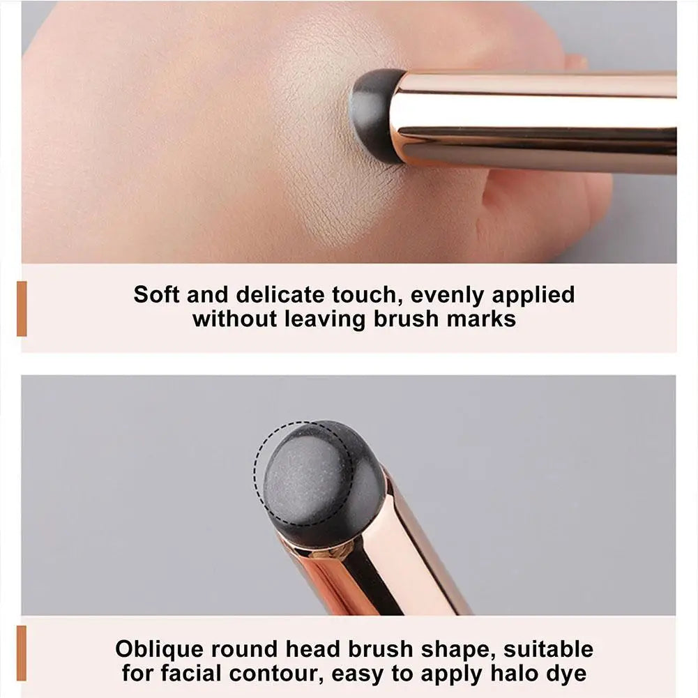 Silicone Lip Brush – Balm, Gloss & Concealer Applicator Lip Makeup Brush Qme