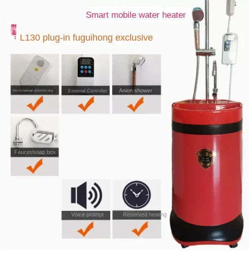 Electric Mobile Water Heater Smart Integrated Storage Shower Electric Water Heater Qst 2