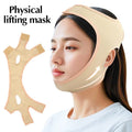 Elastic V-Line Face Slimming Bandage Chin & Cheek Lift Shaper Face Slimming Shaper Qme XL colour of skin