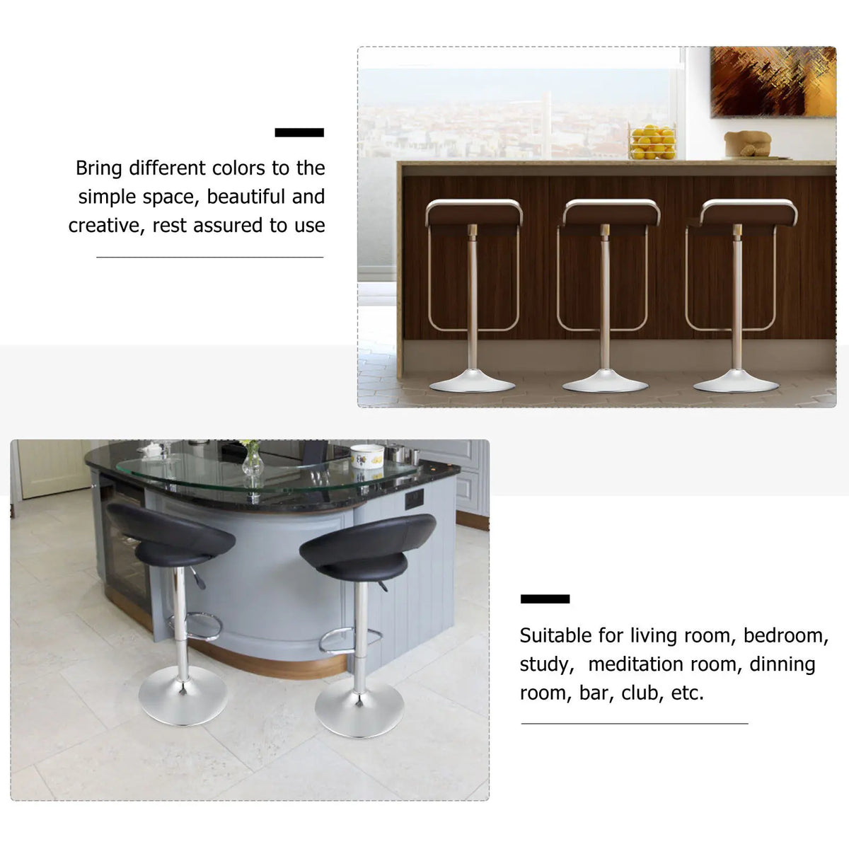Round Iron Table Base Chassis | Bar & Dining Room Stability Table Base Qme