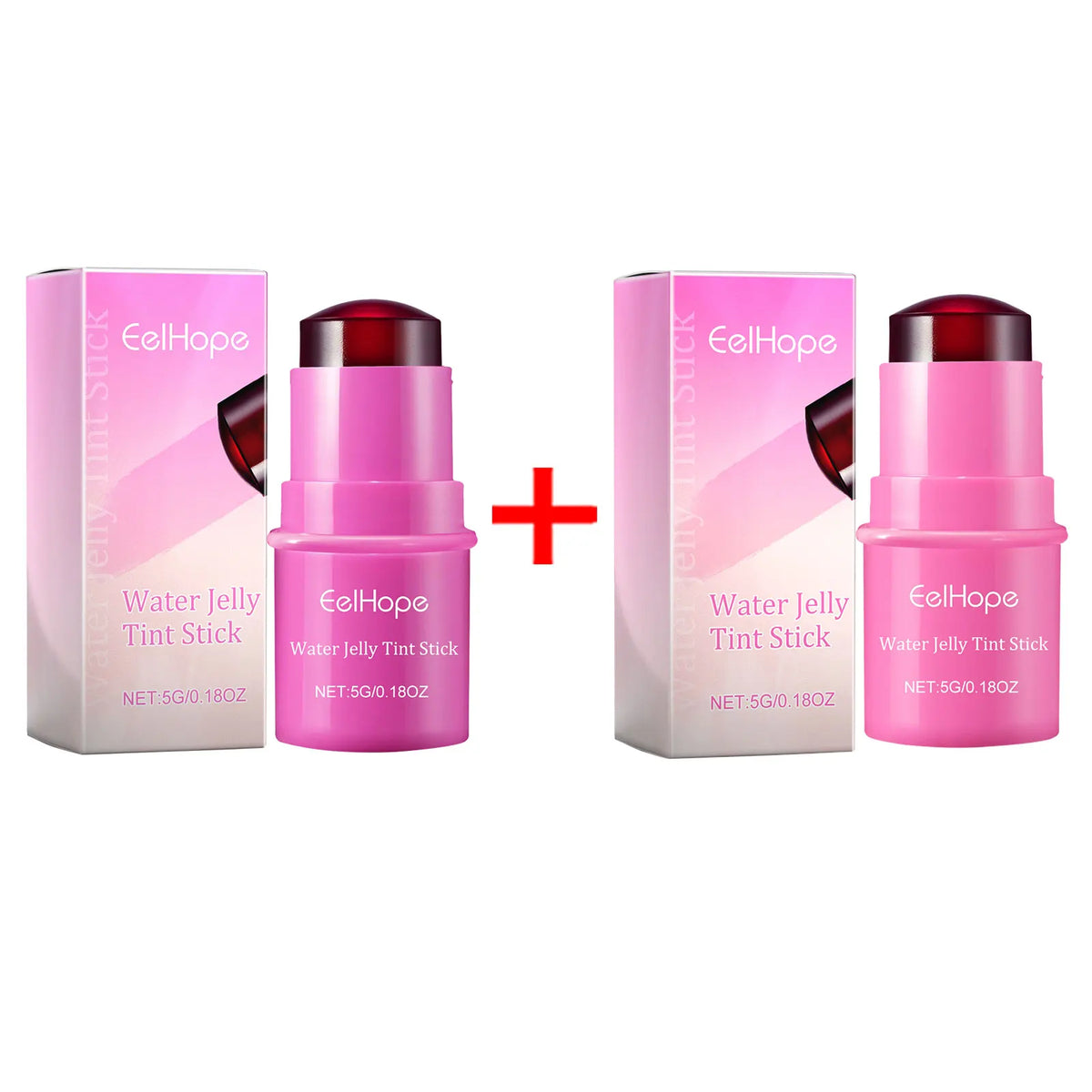 Eelhope 3-in-1 Milk Jelly Tint Blush & Lip Color Stick Blush & Lip Tint Qst B and D