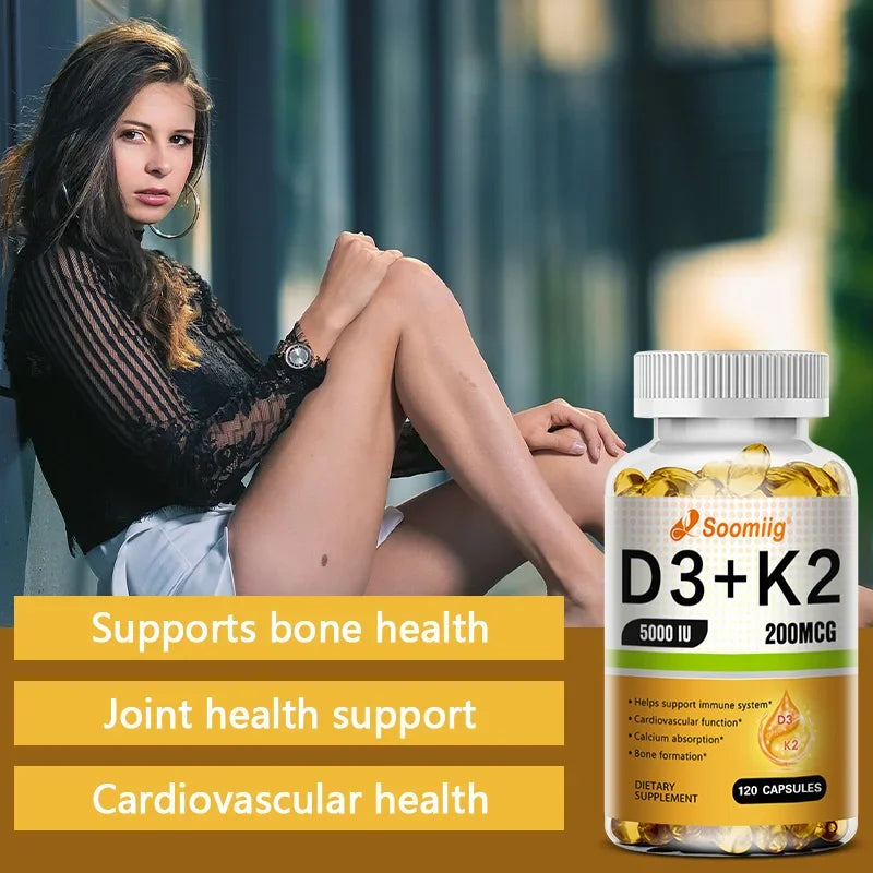 Vitamin K2 MK-7 Supplement – Immune, Joint & Heart Support Vitamin Supplement Qst