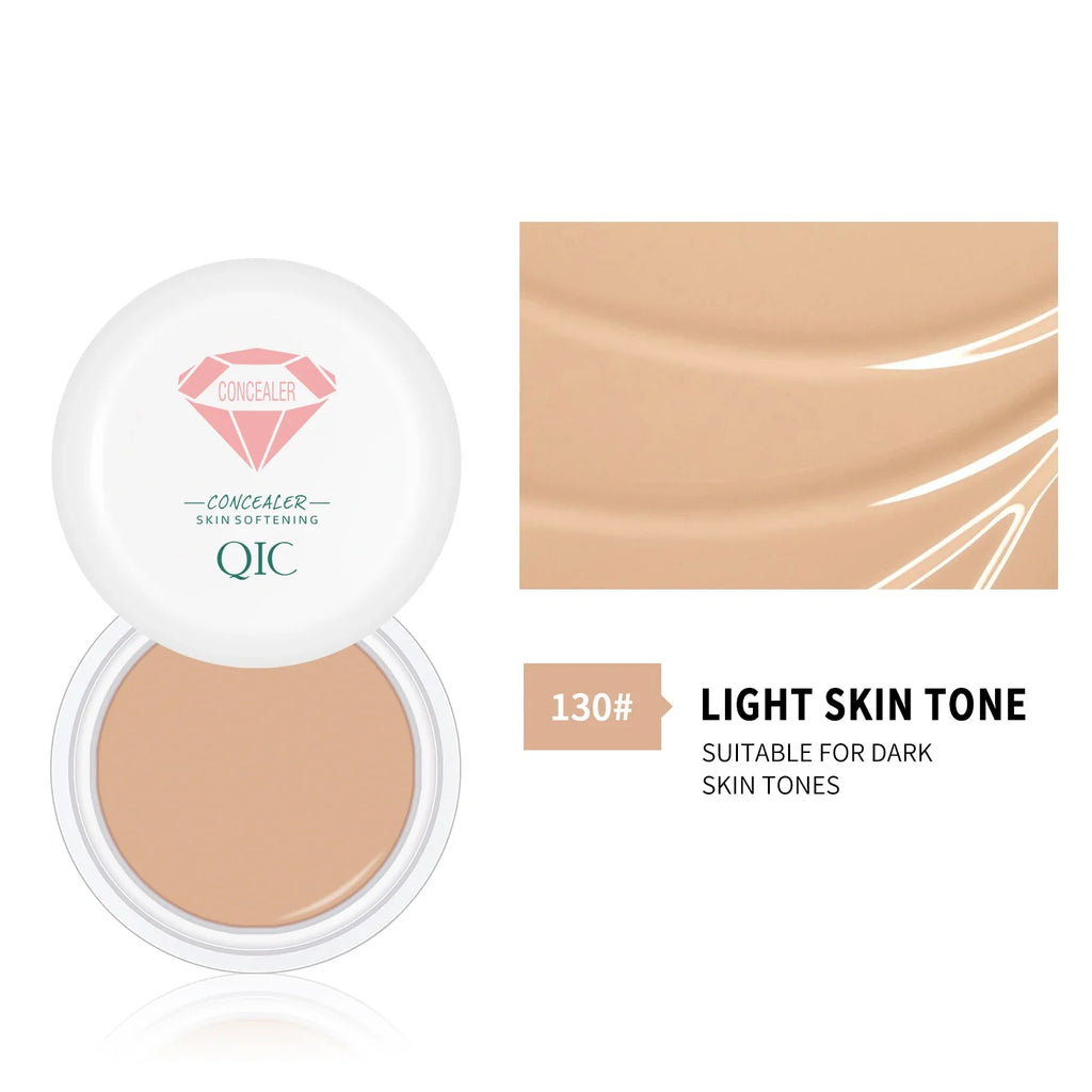 Qme Hydrating Concealer – Full Coverage Makeup, 3 Shades Face Concealer Qme Q513-130