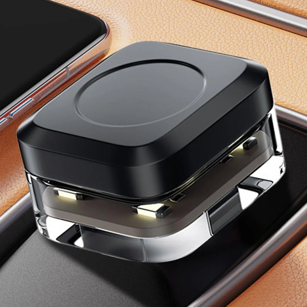 Car Interior LED Ambient Light – USB, 4 Colors, Wireless Car Ambient Light Qme