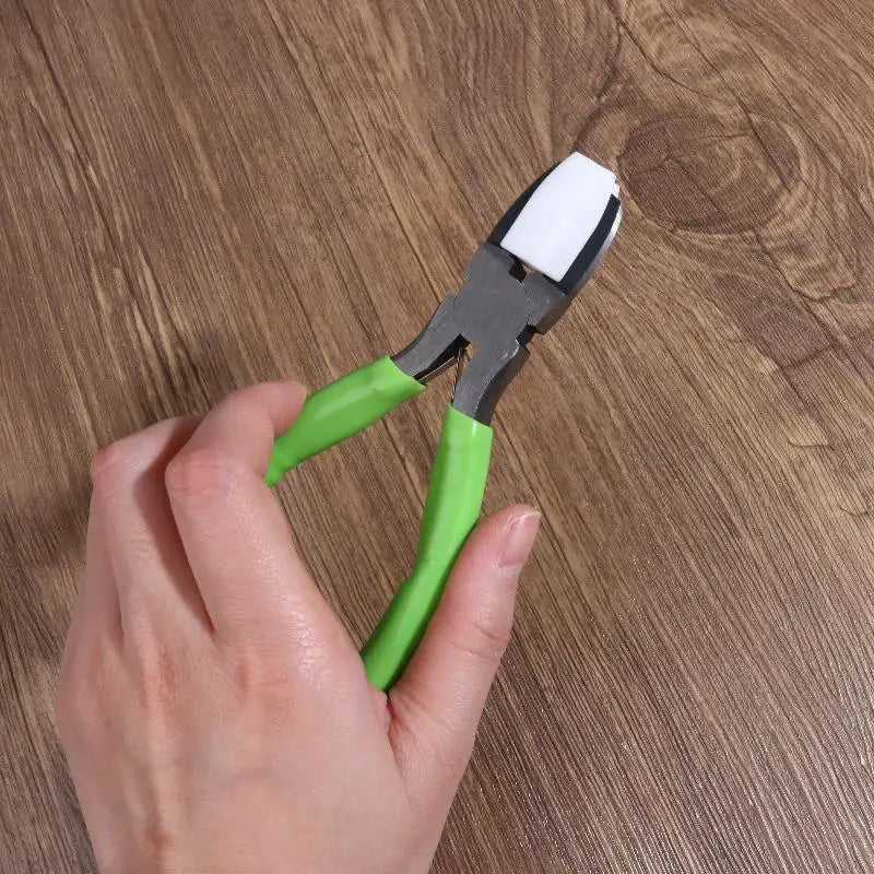 Nylon Jaw Flat Nose Pliers – Beading & Jewelry DIY Tool Jewelry Making Pliers Qme