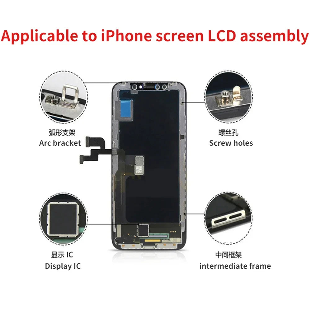 iPhone 6–11 LCD Touch Screen Replacement Digitizer Assembly Screen Replacement Qme