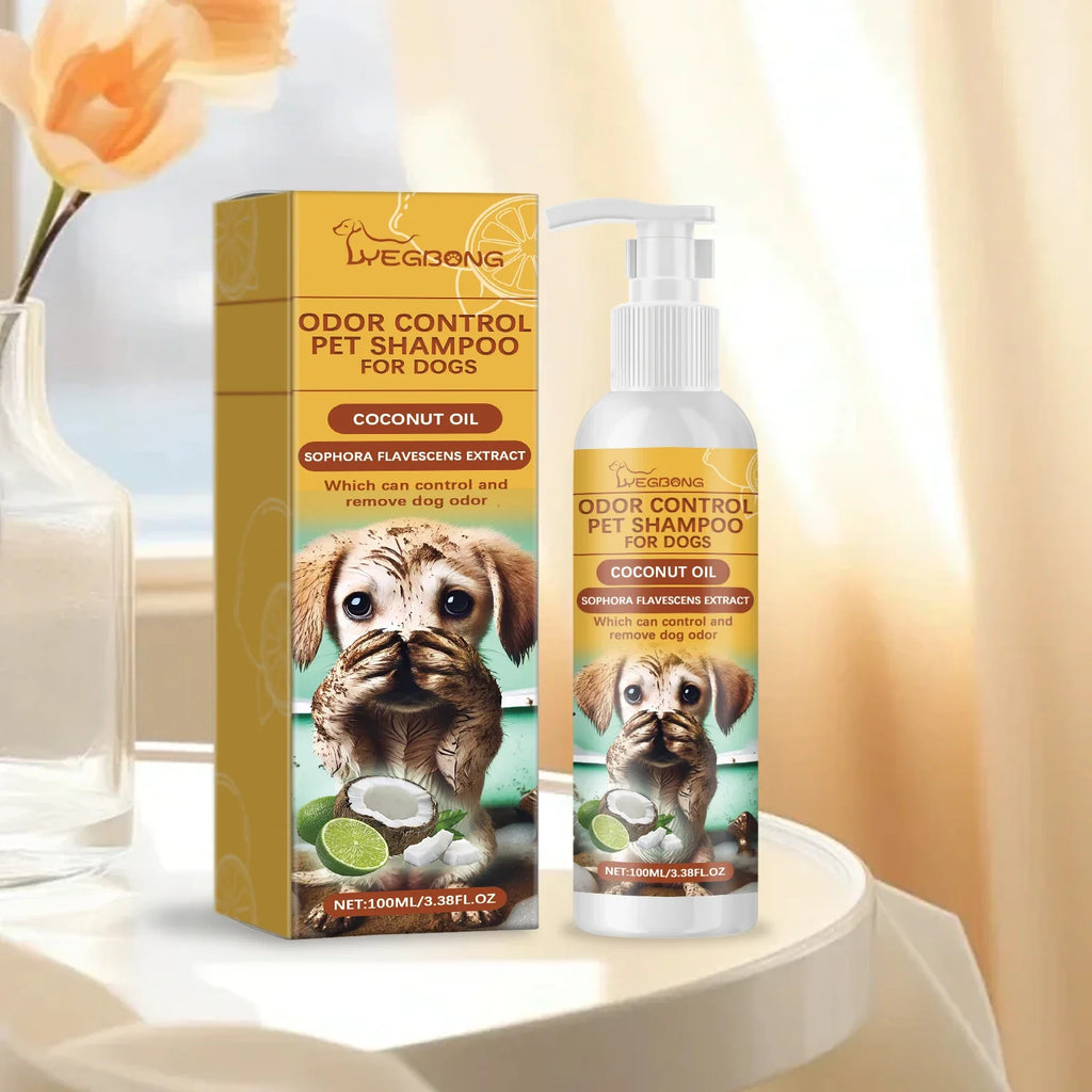 Hypoallergenic Dog Shampoo – Stain Remover & Odor Control Dog Grooming Shampoo Qme