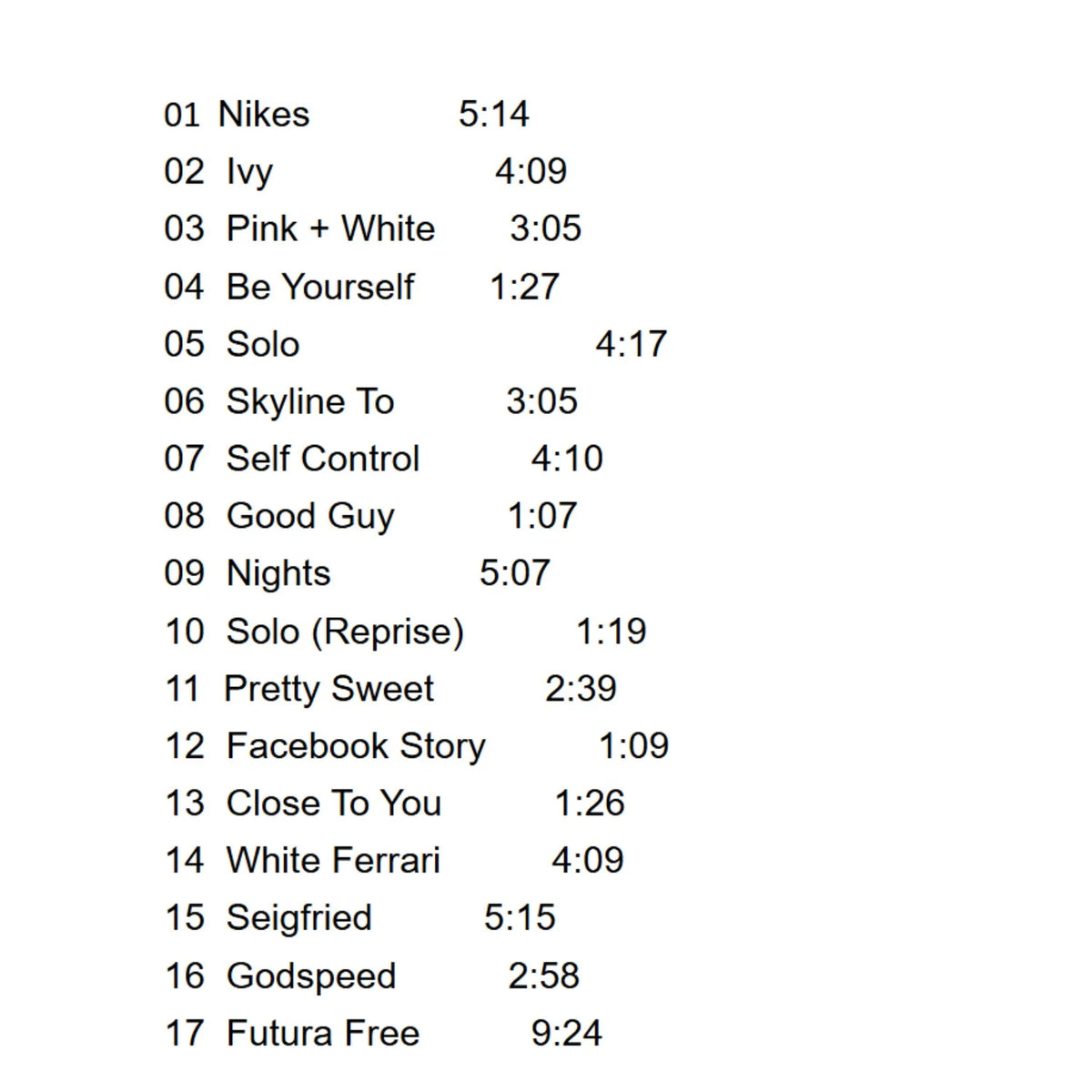 Alternative R&B Studio CD Album – Black & White Racing Cover Studio CD Album Qme