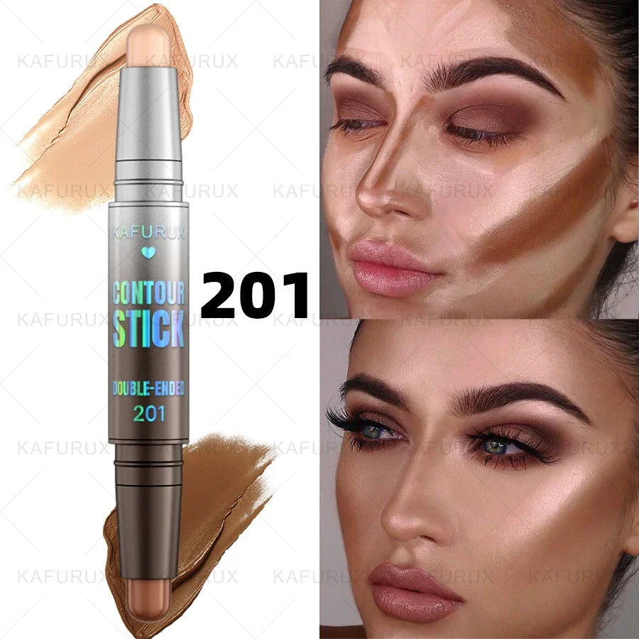 Qme Dual-Ended Contour Stick – Foundation & Concealer Contour Concealer Stick Qme 201