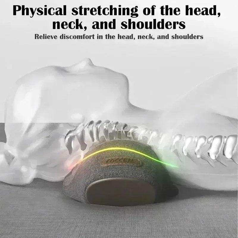 Electric Neck Massage Pillow – Heating Vibration Cervical Support Neck Massage Pillow Qst
