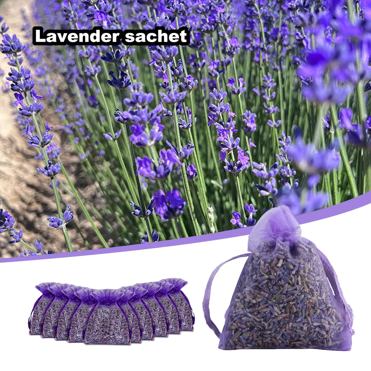 Natural Dried Lavender Sachets – Home, Closet & Car Freshener Lavender Sachet Qme