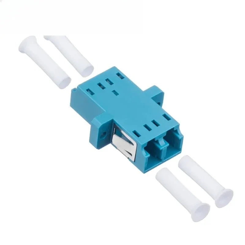 LC-LC Duplex Single Mode Fiber Optic Flange Coupler Connector Fiber Optic Coupler Qme
