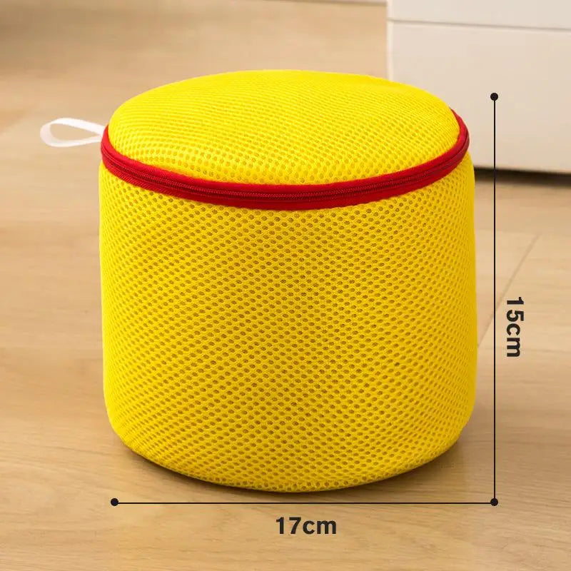 Reusable Mesh Laundry Bag – No-Snag Zipper for Delicates Mesh Laundry Bag Qst Yellow