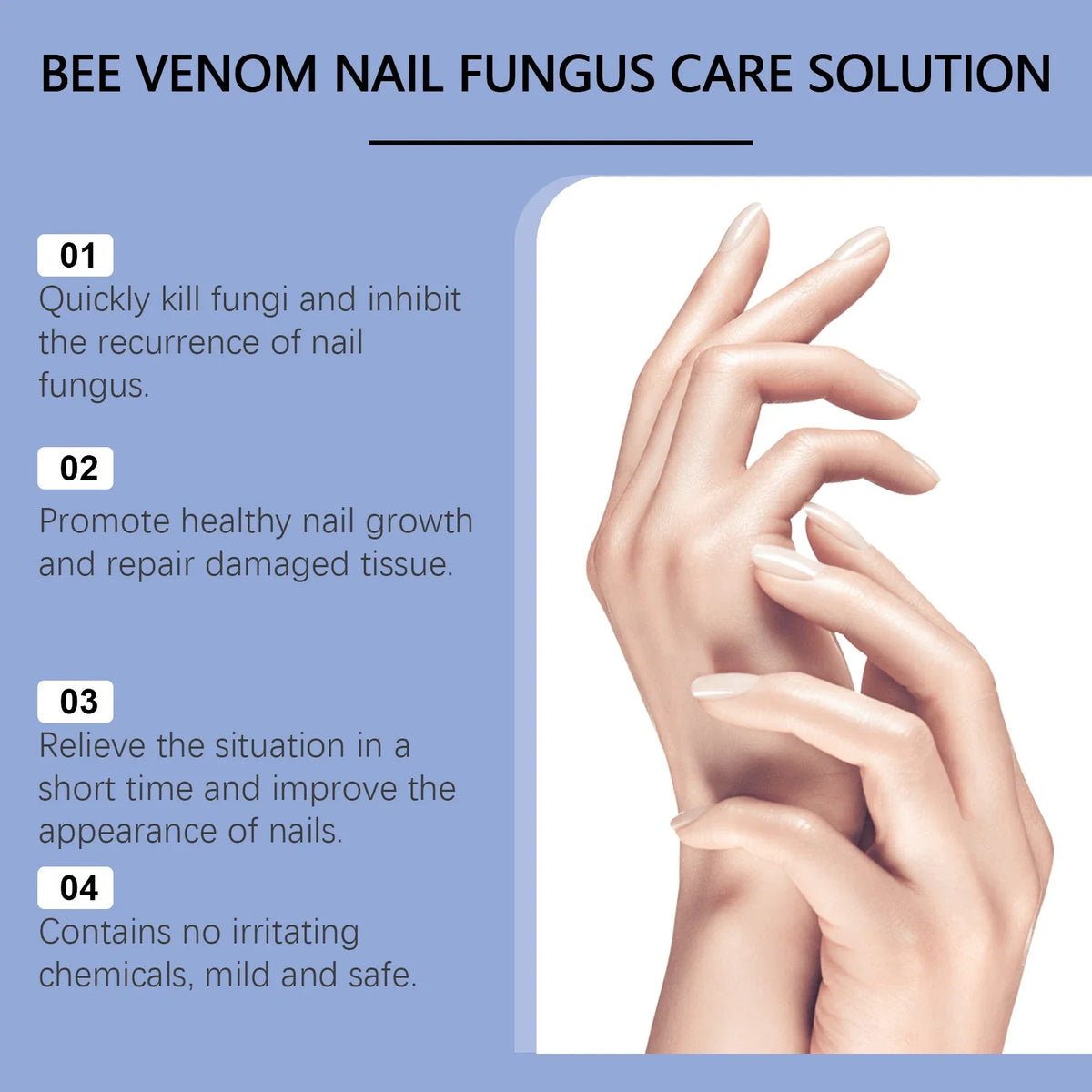 Bee Venom Tea Tree Nail Repair & Cuticle Care Serum 50ml Nail Repair Serum Qme