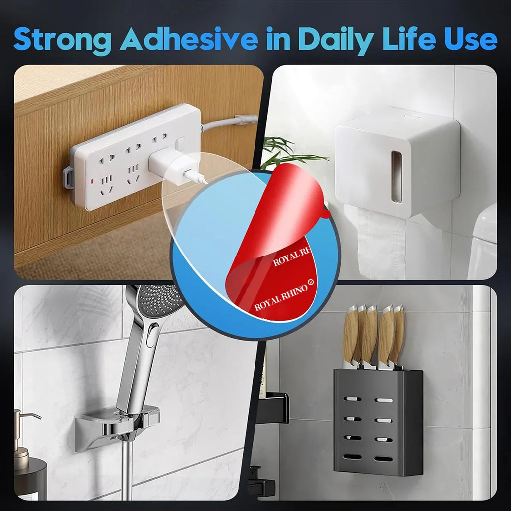 Strong Double Sided Waterproof Acrylic Tape | No Trace Double Sided Tape Qme