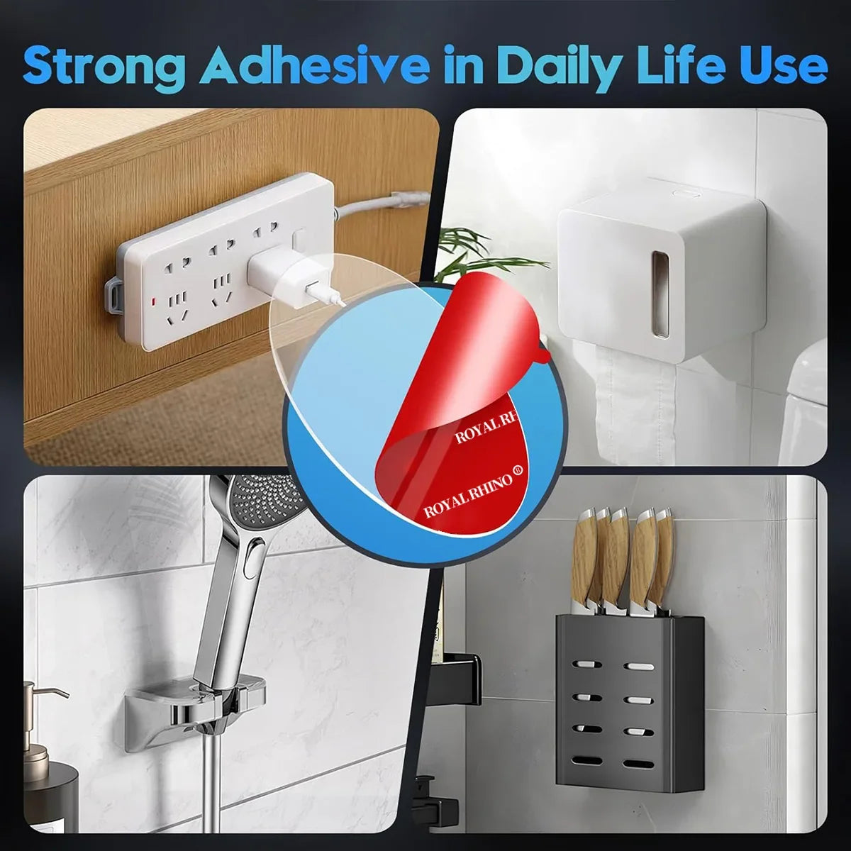 Strong Double Sided Waterproof Acrylic Tape | No Trace Double Sided Tape Qme