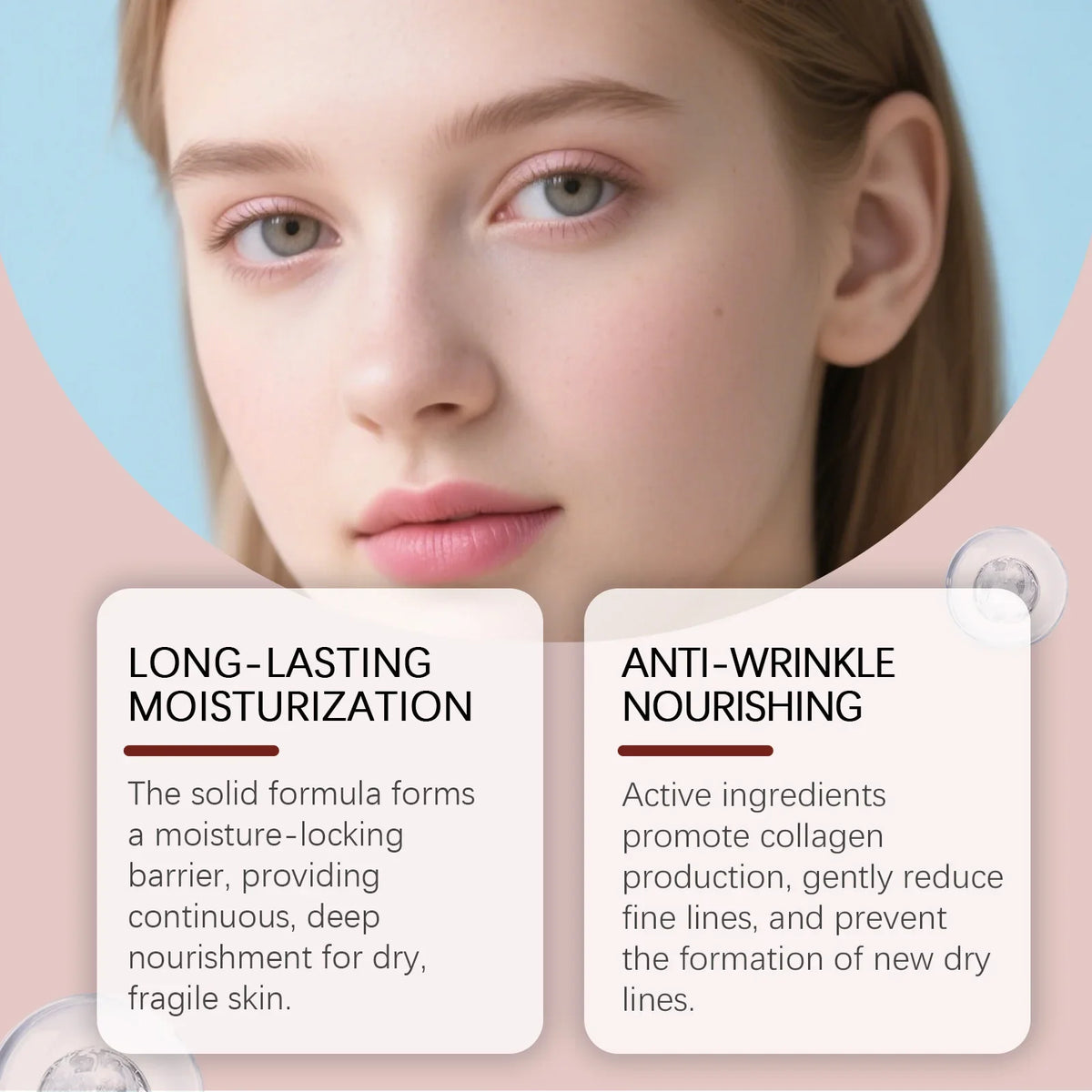 Calcium Multi Balm Firming Hydrating Face Balm Stick | Qme Firming Face Balm Qme