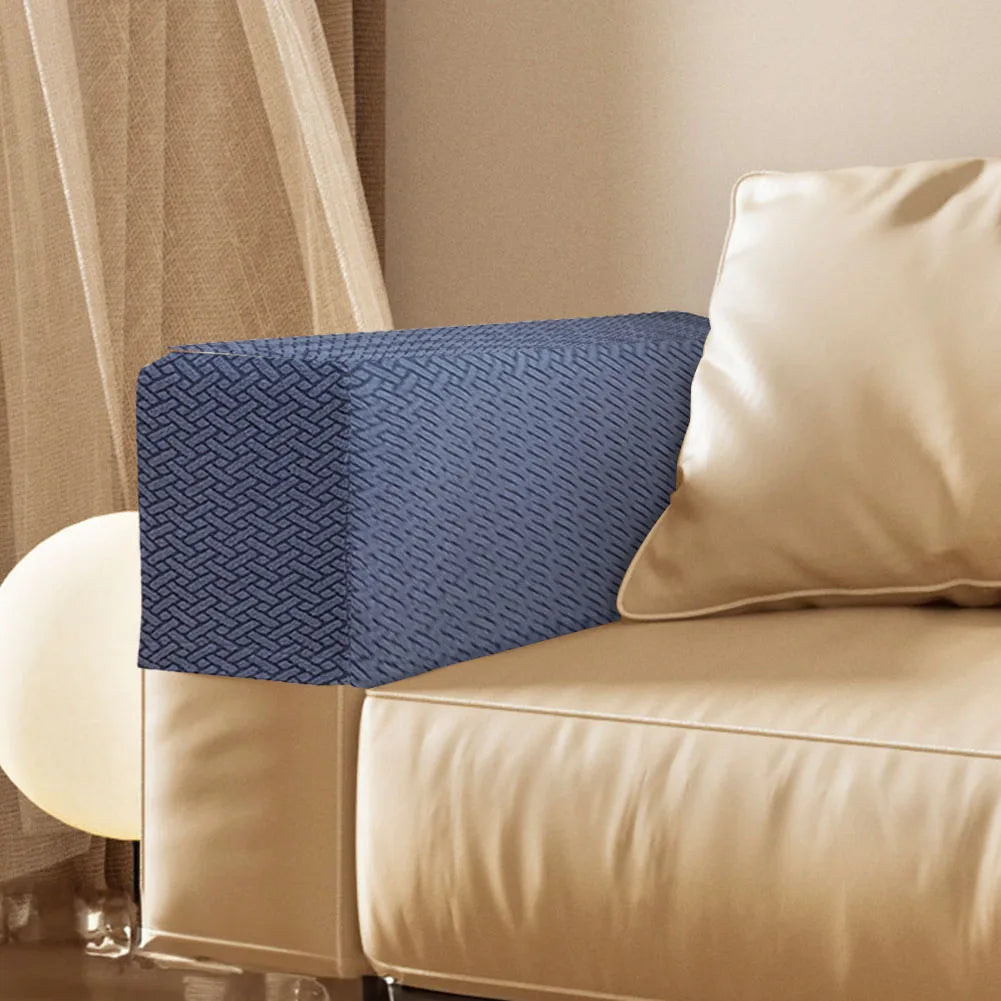 Checkered Couch Arm Covers – Washable Armrest Slipcovers Armrest Slipcover Qme