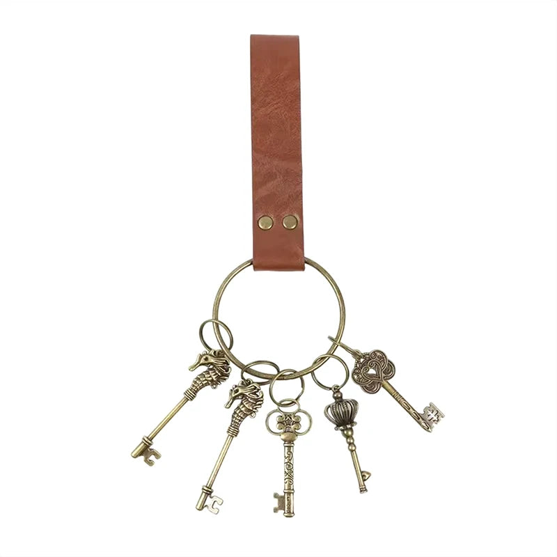 Medieval Renaissance Cosplay Belt – Retro Metal Ring Accessory Costume Belt Qst